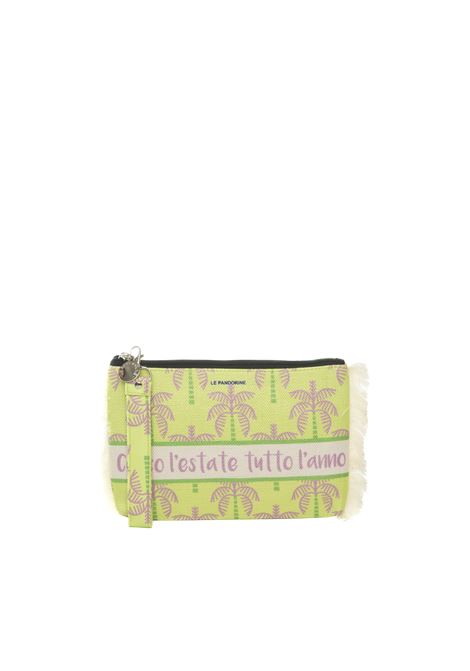 Pochette marina lime LE PANDORINE | PS2523B02MARINA-CSH